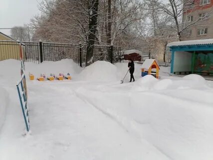 Благодарность родителям за расчистку снега