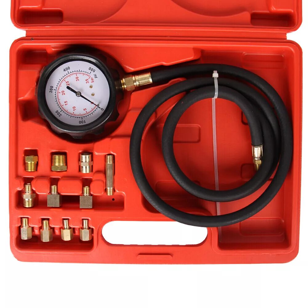 Тестер давления топлива OTC 5610. Oil Pressure Tester Kit. Тестер для проверки давления гидравлики Паркер. Тестер измеритель давления масла тестер 12 элементов.