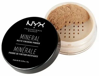 Минеральная пудра эффект