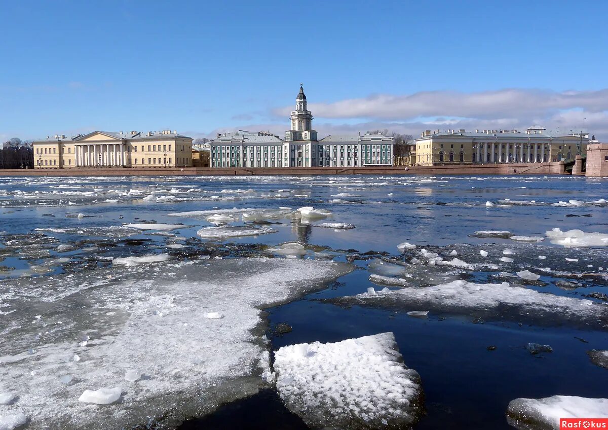 Ледоход спб