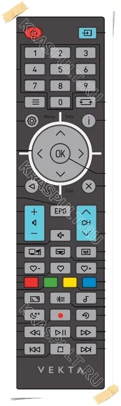 Vekta телевизоры пульт на телефон. Пульт для телевизора VEKTA LD-32sr4215bt. Пульт для телевизора Векта LD-32tr4611bs. Пульт для Векта LD-32tr4613bs. Телевизионный пульт VEKTA LD-32tr4113bt.