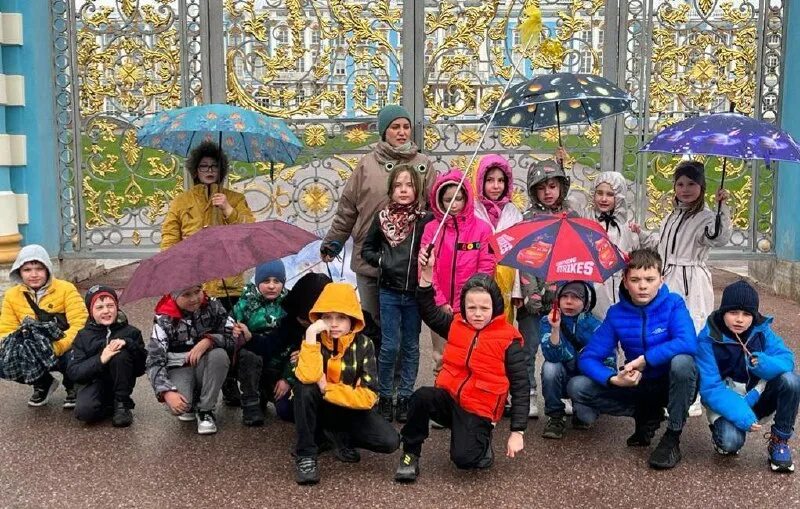 экскурсия началась