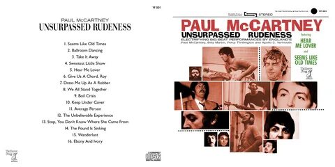 Paul McCartney Unsurpassed Rudeness (Yellow Fog 001) .