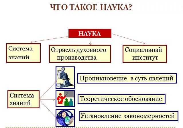 Наука в обществе 8 класс тест