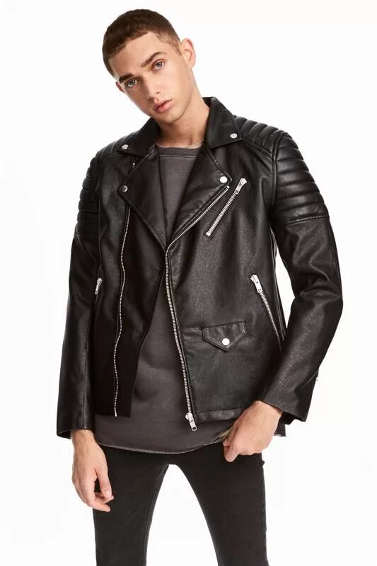 Куртка h m мужская. H&M куртка h&m Biker. Косуха HM мужская. Кожанка в HM мужские. Кожаная куртка HM мужская косуха.