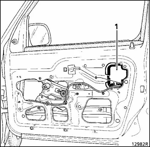 Двери renault kangoo. Схема дверного замка Renault Kangoo 2. Замок водительской двери Renault Kangoo 1. Механизм открывания двери Рено Логан 1. Передняя дверь без карты Рено Меган 1.