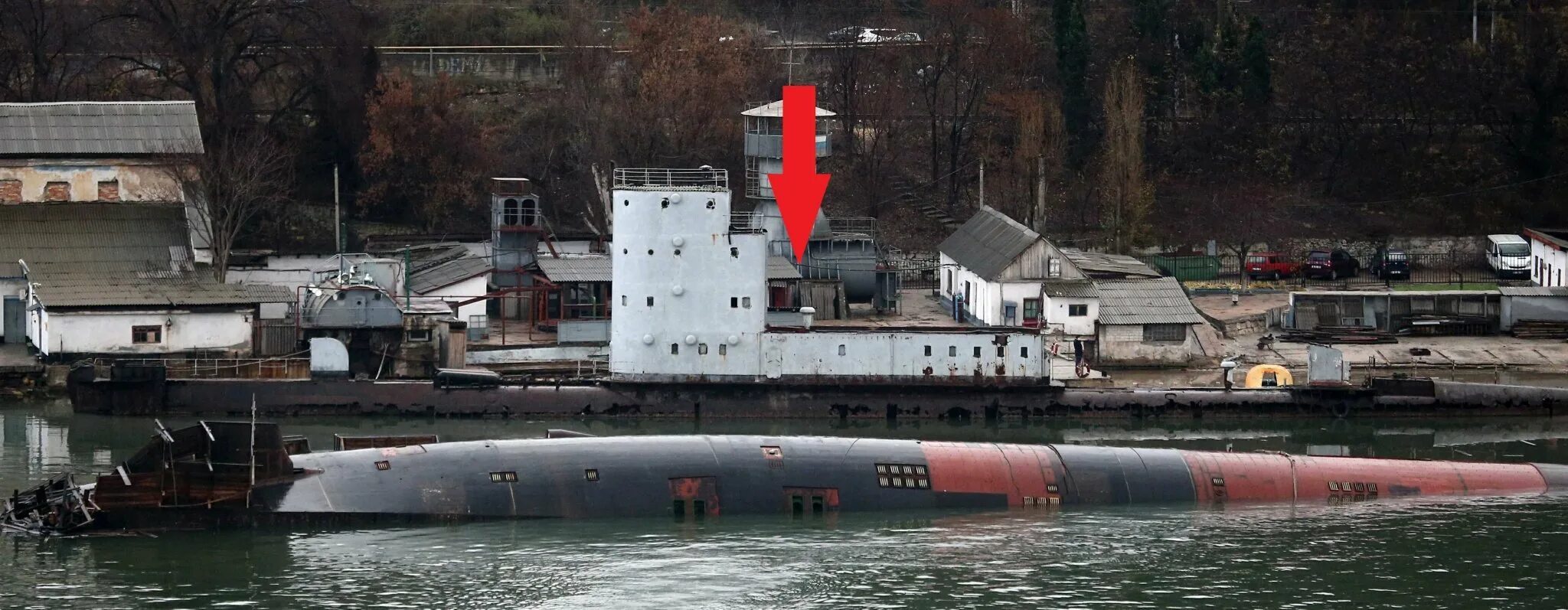 Подводная лодка УТС-247 Севастополь. Севастополь затонул плавдок. Пд 16