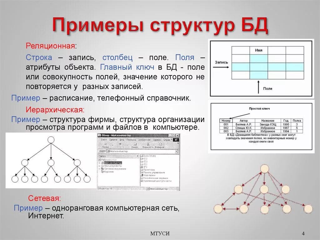 Структуры данных приложения. Структура пример. Пример сетевой базы данных. Строение пример. Структура системы примеры.