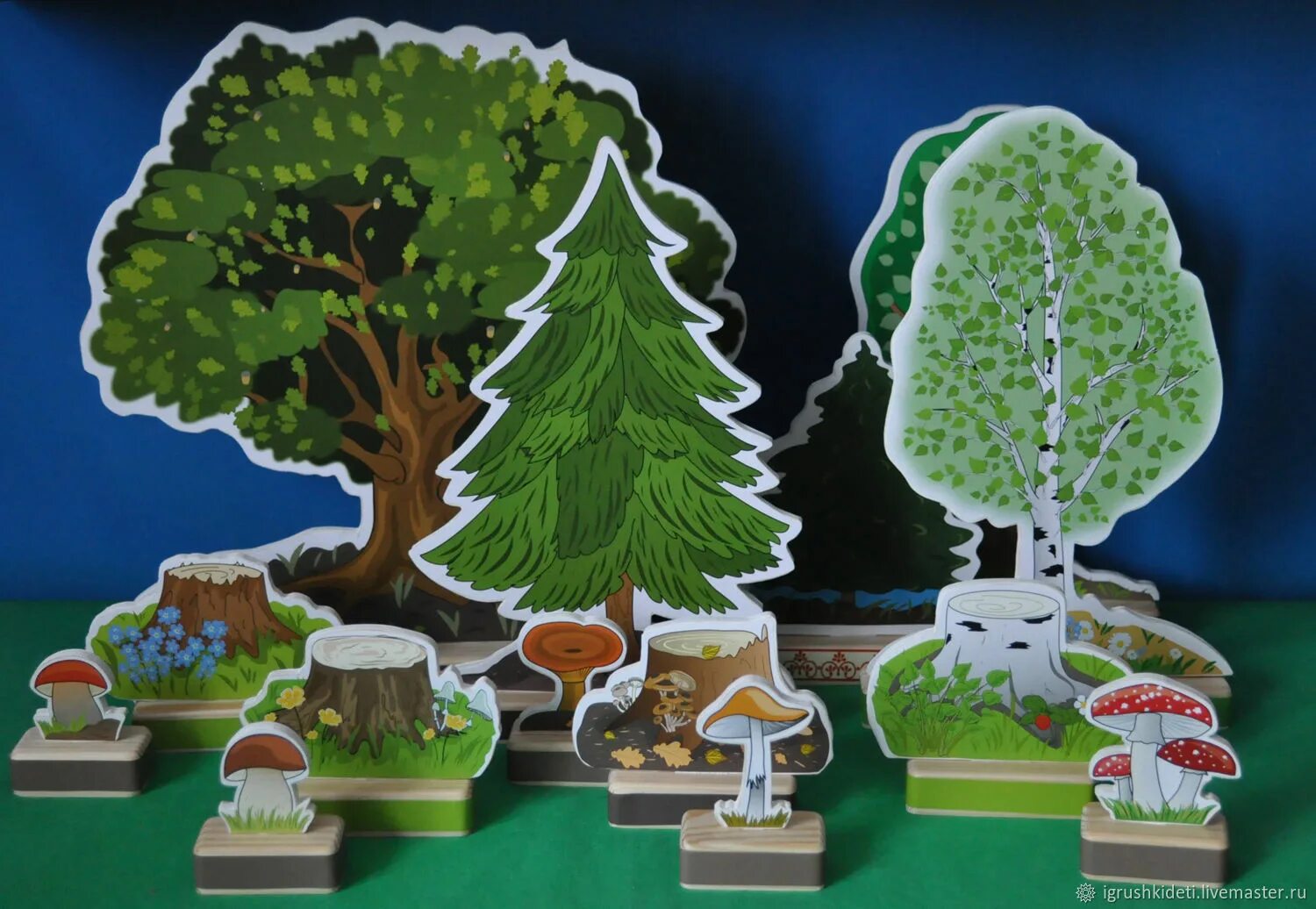 дерево из бумаги объемное. сезонное дерево. деревья для детского макета. деревья для детского макета. муляж дерева.