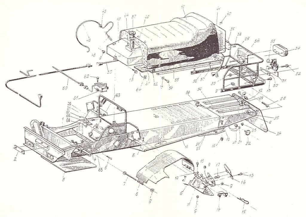 Снегоход рысь схема. Электросхема снегохода Рысь 440. Сиденье на снегоходе Рысь 440. Рама снегохода Рысь 440. Ограничитель подвески снегохода Рысь 440.