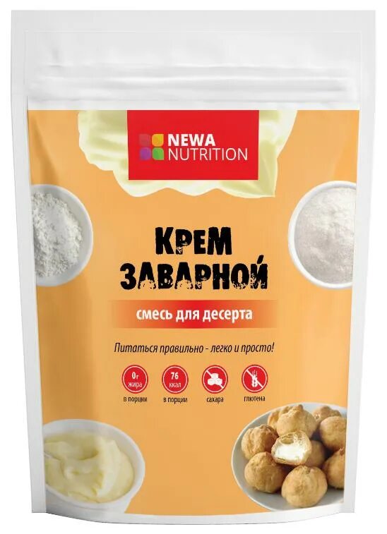 Смеси Newa Nutrition. Крем заварной Newa Nutrition. Смесь для заварного крема. Сухая смесь для заварного крема.
