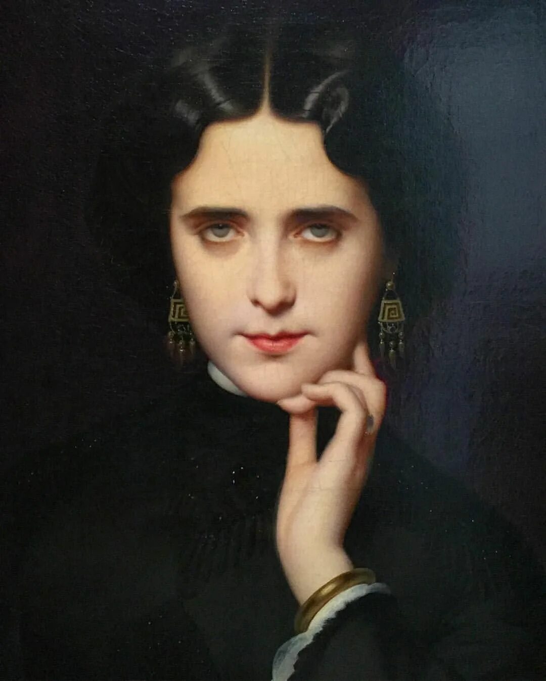Maria alfonsina. Мари Дюплесси портрет. Портрет мадам де Луан. Эжен-Эммануэль Амори-дюваль.