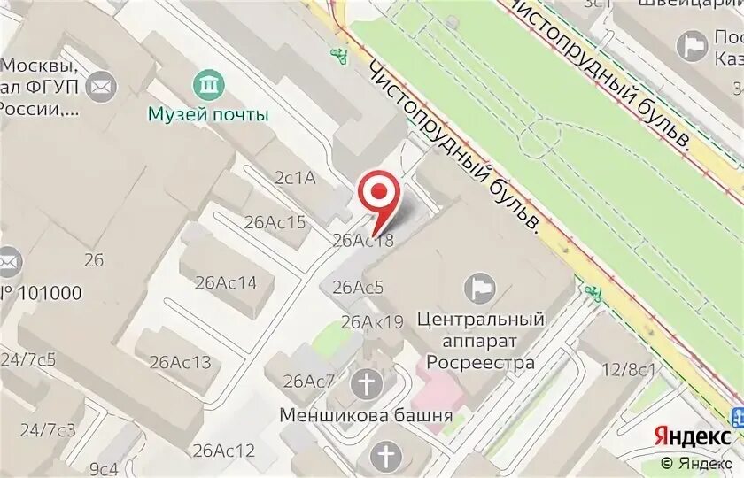 Московская 23 карта