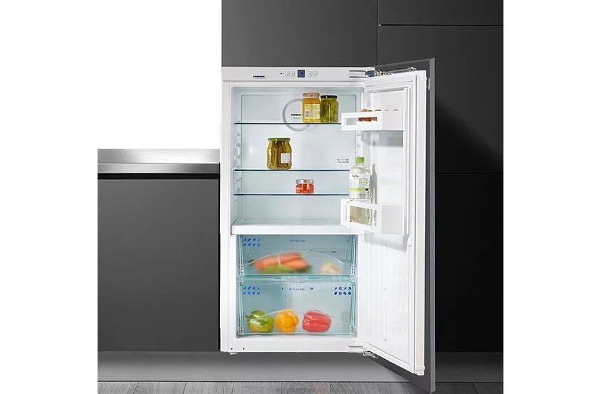 Встраиваемый холодильник Liebherr однокамерный. Встраиваемый холодильник Liebherr IKB 1910. Liebherr 90 см холодильник встраиваемый. Встроенный холодильник на 90 см Либхер.