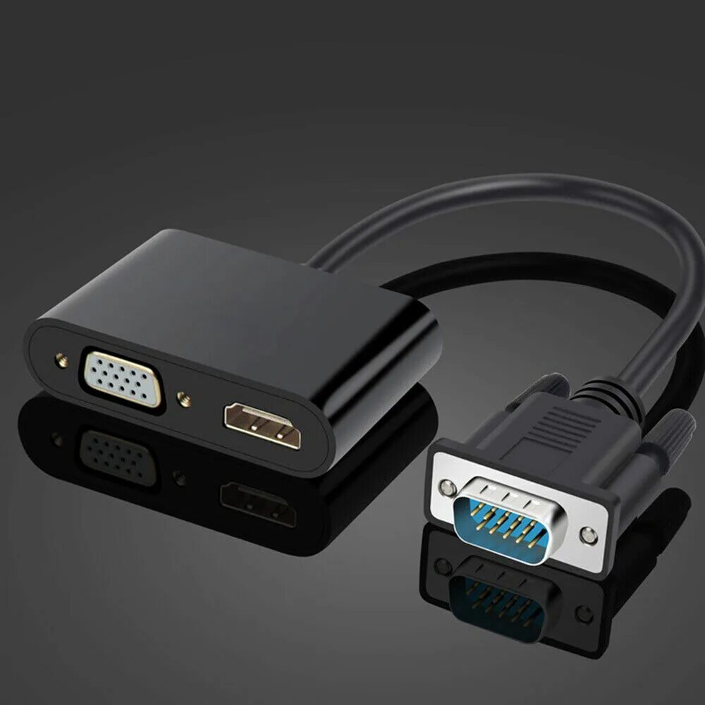 Разветвитель hdmi vga на 2 монитора. Vga analog. Переходник hdmi vga для монитора. Hdmi, vga (d-sub). Адаптер с hdmi на vga для пс3.