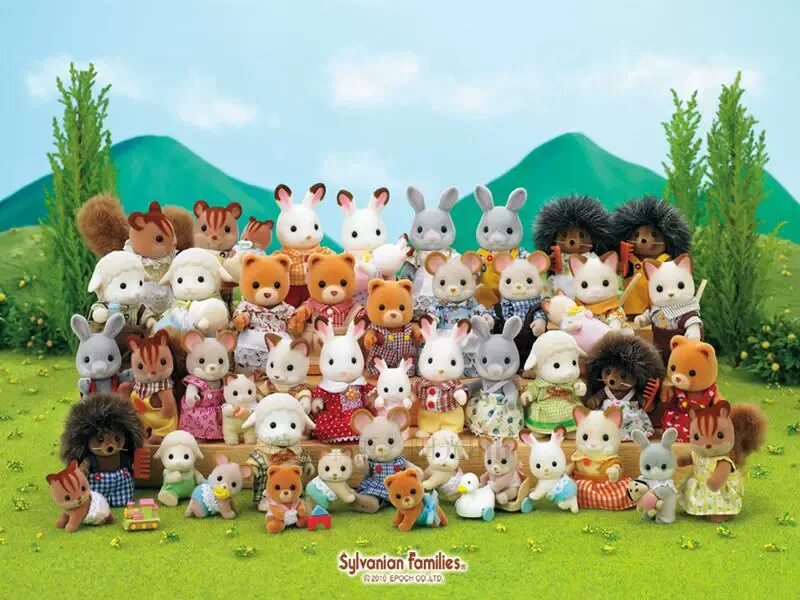 Домик Сильвани (Sylvanian Families). Sylvanian Families 1985. Коллекция Сильвания Фэмили. Сильвания Фэмили семья зайчиков. Наборы маленьких игрушек