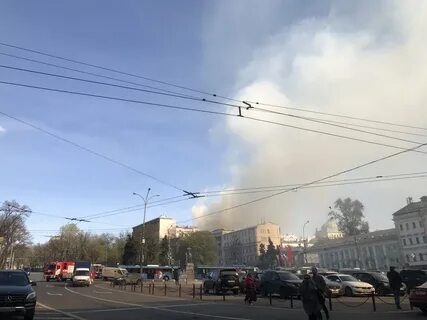 Что сейчас горит в москве на западе
