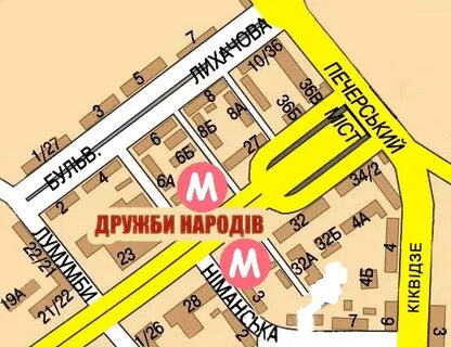 Станция университет дружбы народов на карте