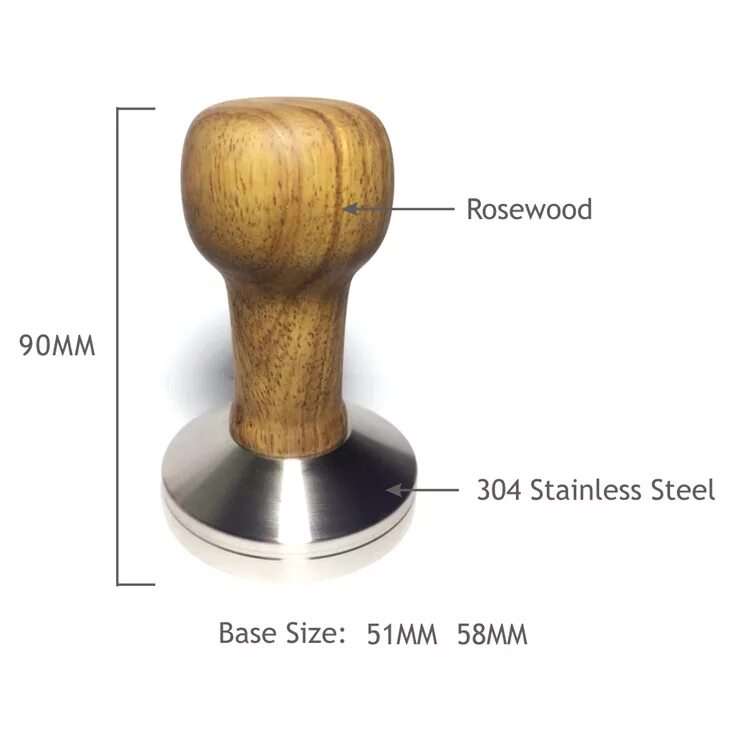 Tamper перевод. Чертеж темпера 58 мм. Чертеж темпера 51 мм. Диаметры темпер для кофе. Темпер для кофе чертеж.