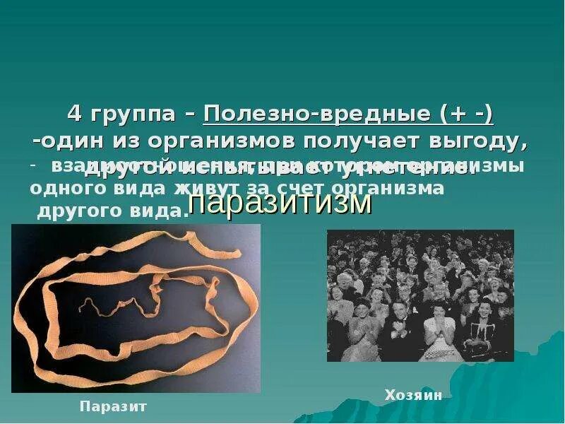 Виды угнетений