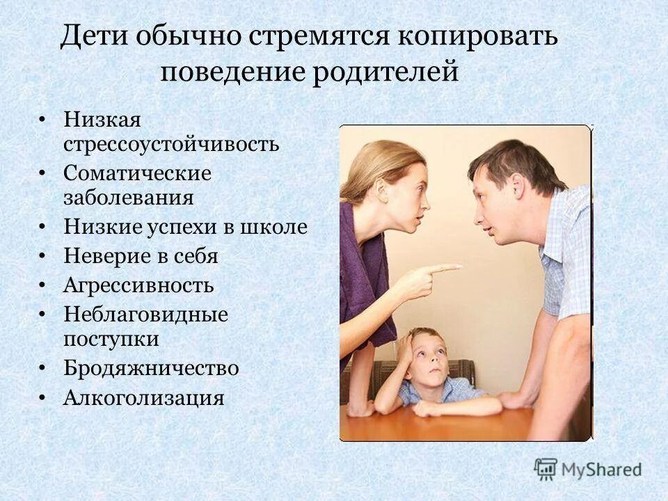 Отношения родителей и детей. Роль подростка в семье. Роль родителей в воспитании детей. Поведение ребенка в семье.