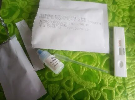 Отзывы экспресс теста на вич