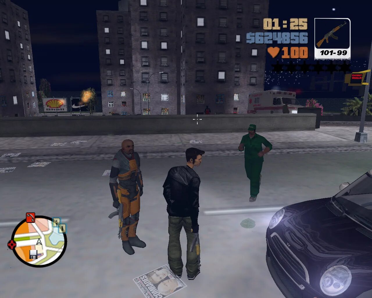 Гта 3 маркет. ГТА 3. 8 Ball GTA 3. Эйт Болл ГТА 3. GTA 3 на движке GTA 4.