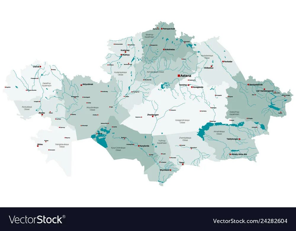 Карта Казахстана svg. Республика Казахстан на карте. Карта Казахстана вектор. Подробная крата Казахстана.