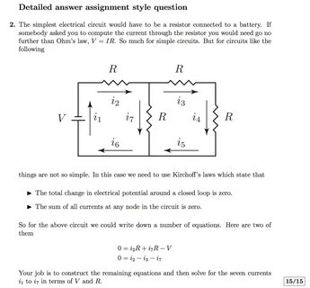 Detailed answer