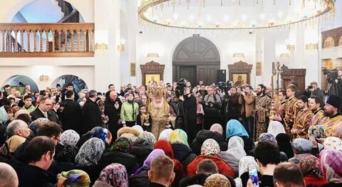 Освящение церкви