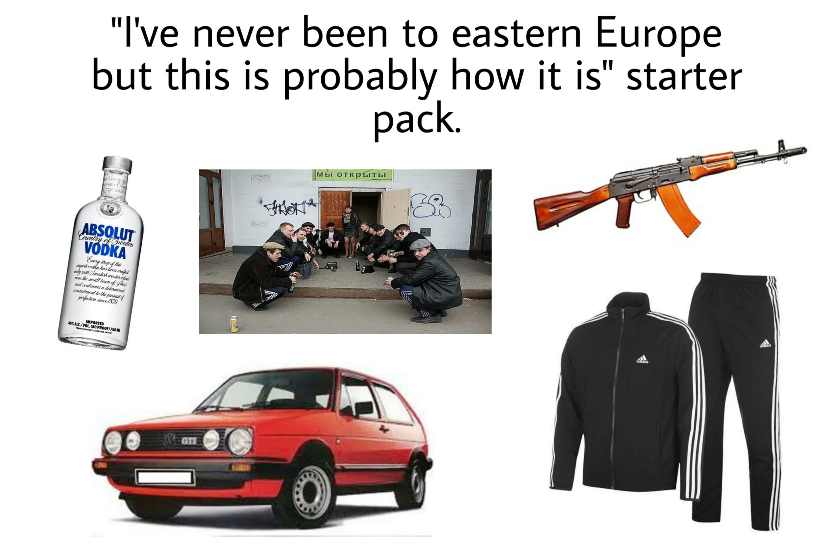 Reagent starter pack. Eastern Europe Starter Pack. Полицейский Starter Pack. Владелец RAV Toyota Starter Pack. Starter Pack надпись.