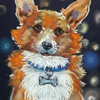 Рисунок каштанки