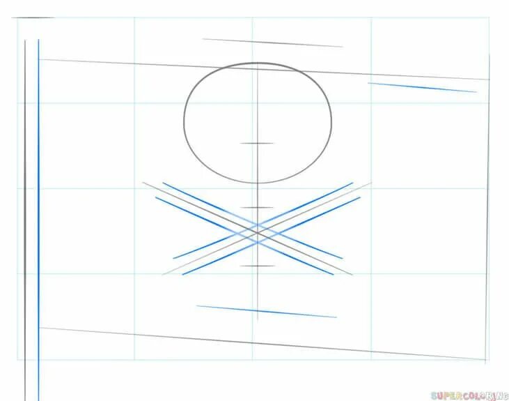 Рисование флажка пошагово. Как нарисовать пиратский флаг карандашом. Поэтапное рисование флага для детей. Рисуем флаг поэтапно. Как нарисовать герб поэтапно