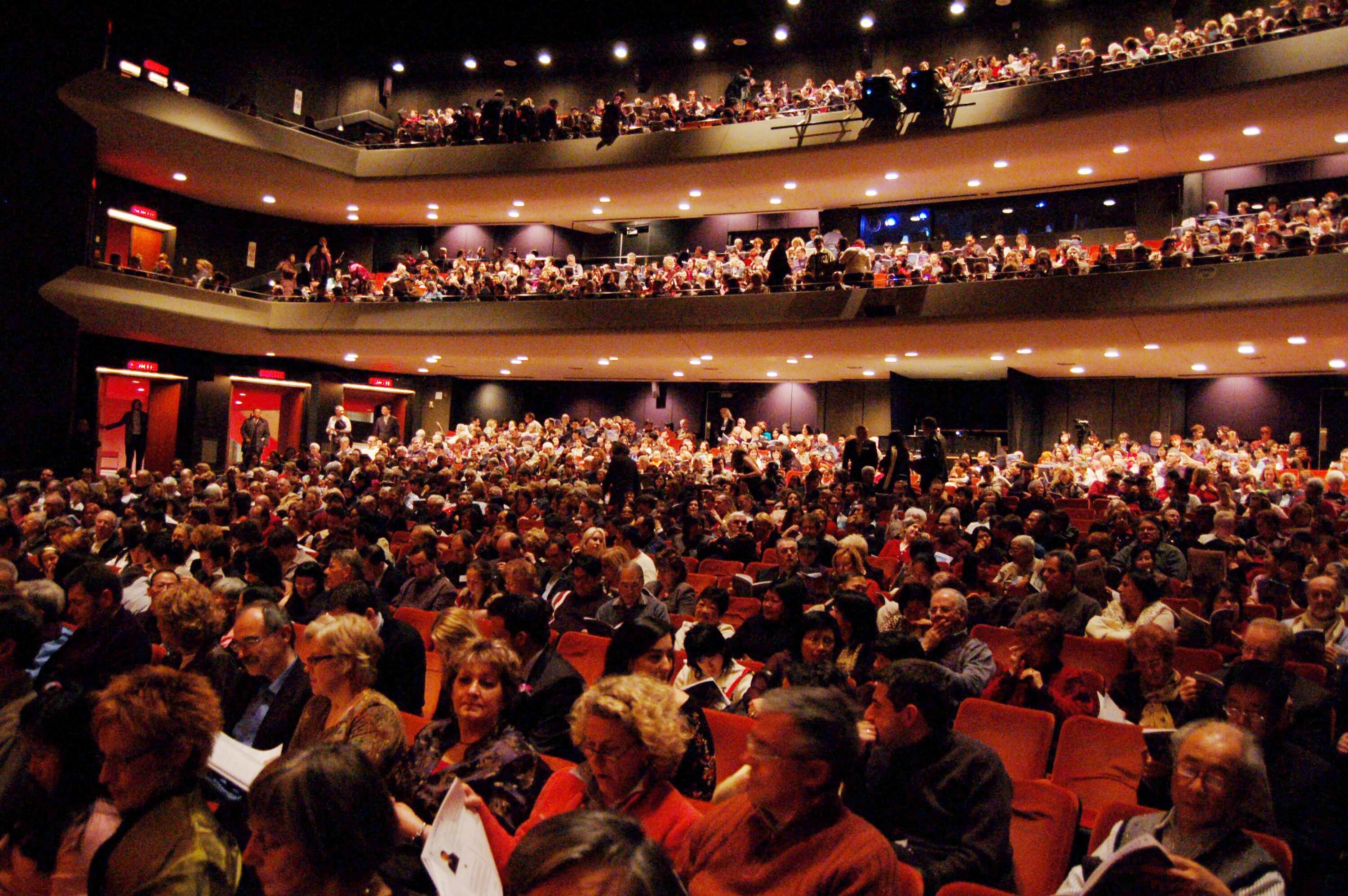 Theatre audience