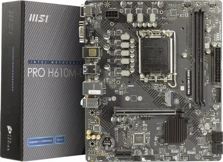 Pro h610m e ddr4 ms 7d48