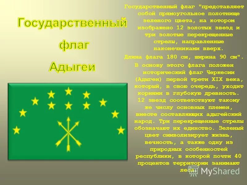 Зеленый флаг со звездами и стрелами. Адыгейский флаг. адыгея символика. символы республики адыгея. государственный флаг адыгеи.