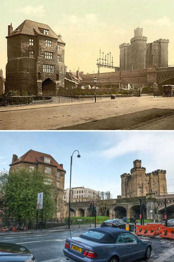 Изменился город. Великобритания тогда и сейчас. Города тогда и сейчас. Места тогда и сейчас. Великобритания до и после.