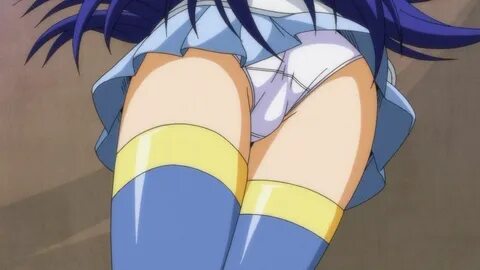 Slideshow anime pantie shot.