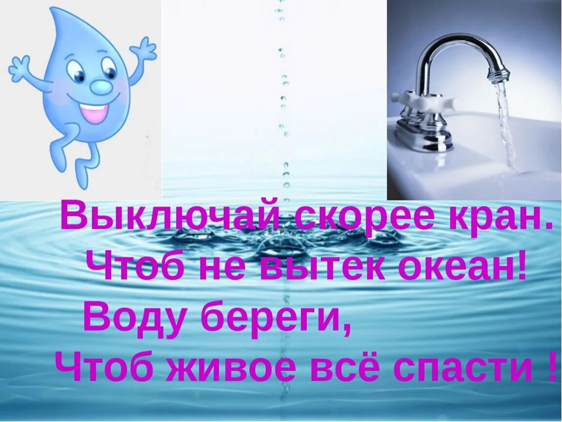 Берегите воду. Береги воду. Экономия воды. Экономия воды картинки для детей.