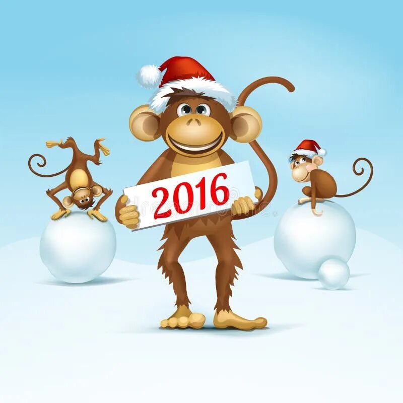 Открытки год обезьяны 2016. Обезьянки открытки новый год. Открытка обезьяна Новогодняя. Новогодние открытки 2016 с обезьянкой.