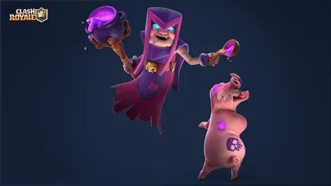 card Clash game Magic mobile mother power royale supercell witch.