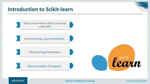 PPT - Scikit Learn Tutorial Machine Learning with Python Python for ...