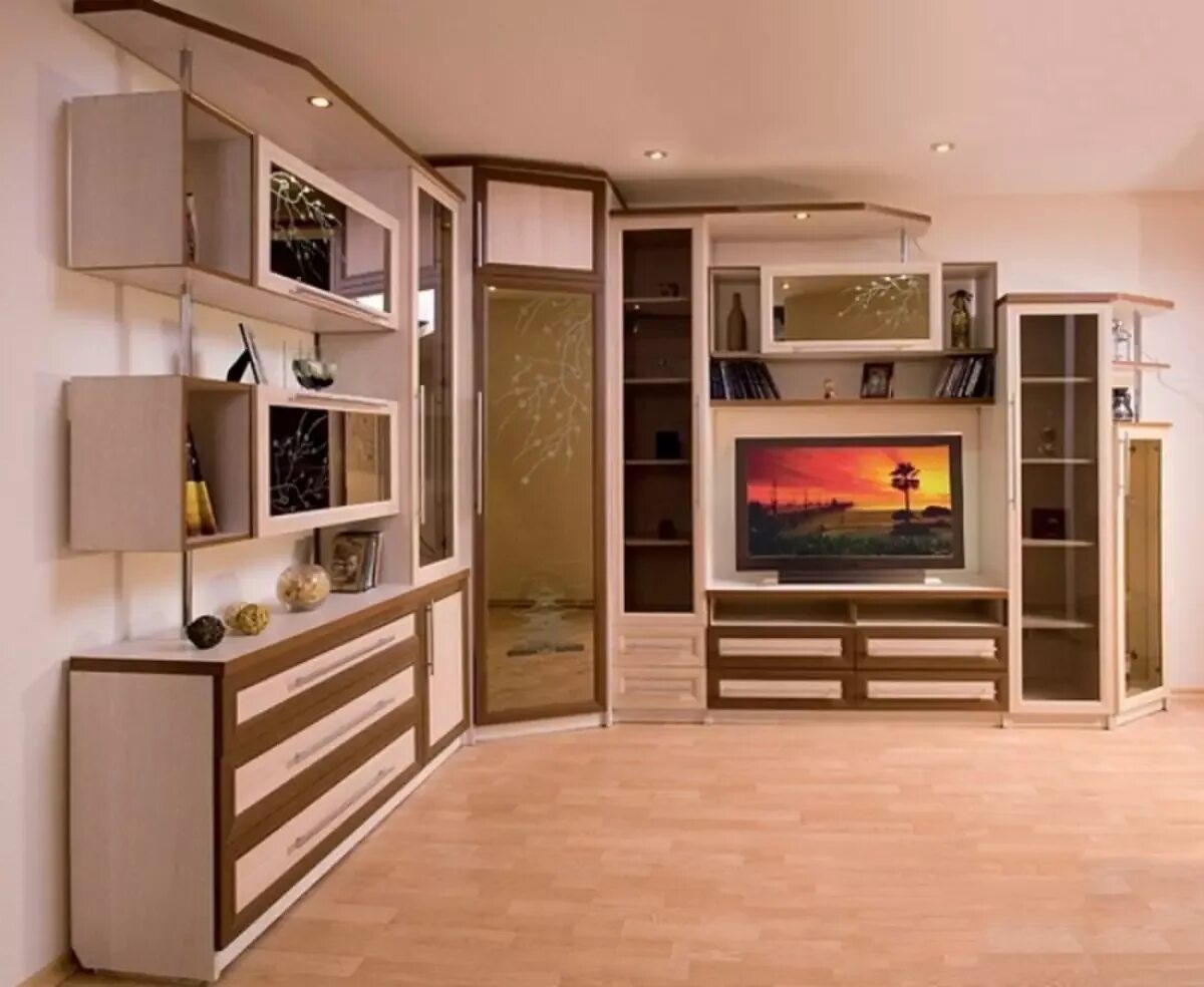 Угловая стенка. Стенка с полками в гостиную. Как устроить стенки. Как устроить стенки. Стенка с полками.