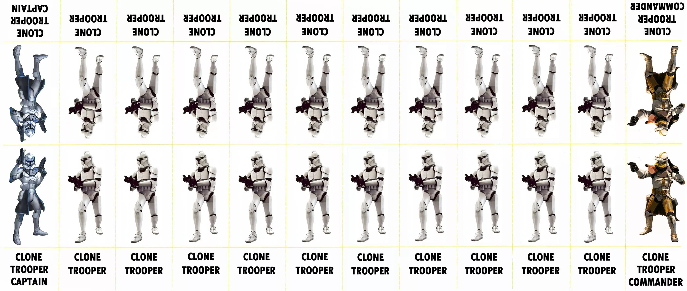 Clone в стойке. Trooper перевод. Клон 49