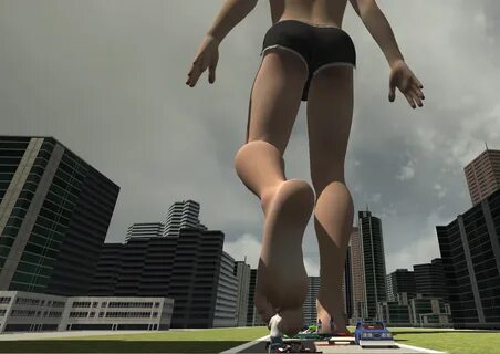 Giantess 3d animation