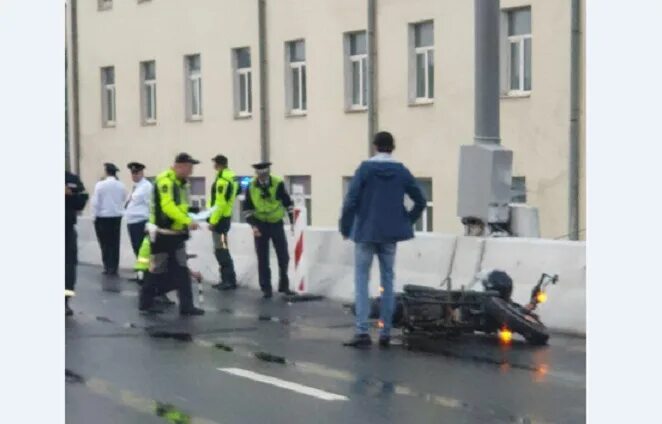 Появились фото с места ДТП, в котором погиб Сергей Доренко
