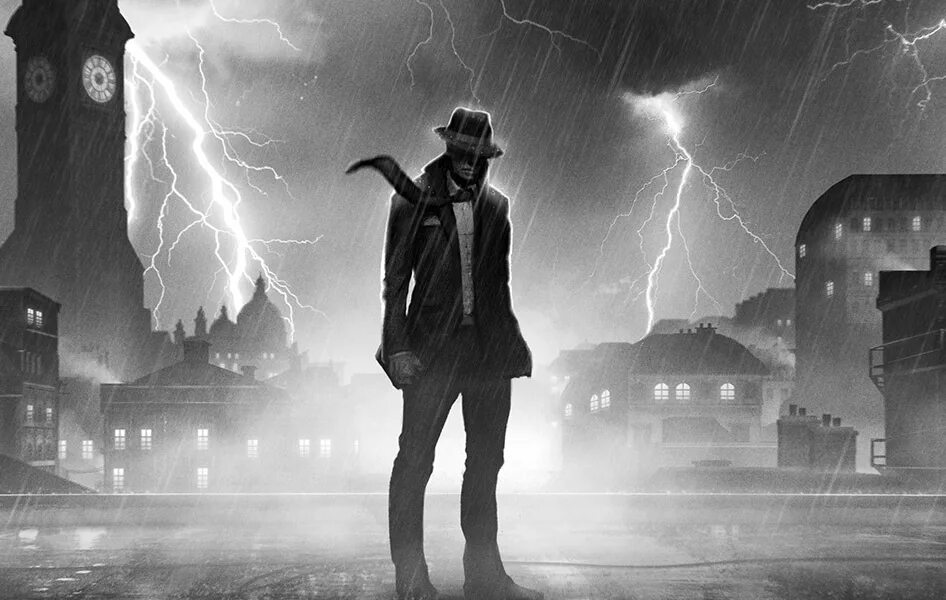 детектив нуар арт. стиль нуар. нуар архитектура. картины в стиле нуар. стиль нуар.