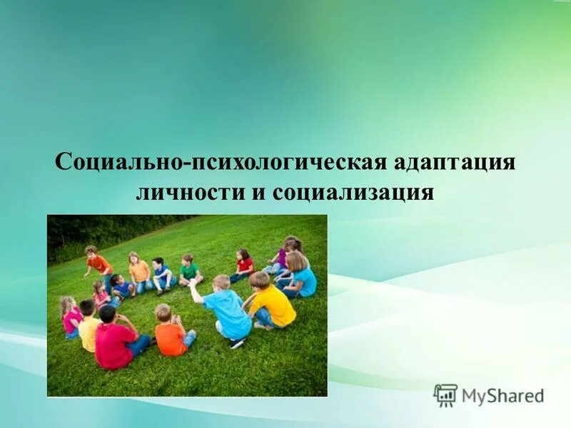 проблемы социальная адаптация личности