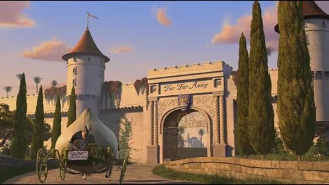 shrek - gates to main city of far far away, inside wall of kingdom 14;22 - ...