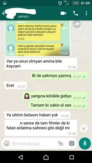 yazarlara whatsapp tan gelen son mesaj.